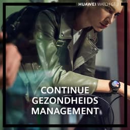 Huawei Watch GT 3 - Smartwatch - 46mm - Zwart — thumbnail 9