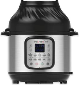 Instant Pot Duo Crisp 11-in-1 Multicooker met Airfryer 5,7L- Snel onder druk koken,Slow cooking, Sauteren, Stomen, Sous vide, Warmhouden, Snel frituren, Braden, Bakken, Roosteren, Drogen — thumbnail 12