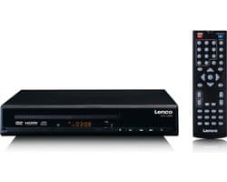 Lenco DVD-120BK - DVD speler met HDMI en Afstandsbediening - Zwart