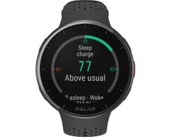 Polar Pacer Pro - Geavanceerd GPS Hardloophorloge - Carbon Gray - Maten S-L