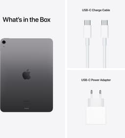 Apple iPad Air (2022) - 10.9 inch - WiFi - 64GB - Spacegrijs - 5e generatie — thumbnail 4
