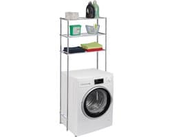 wasmachine rek - ombouw - 3 etages - 162,5 x 67 x 30 cm - toiletrek - metaal