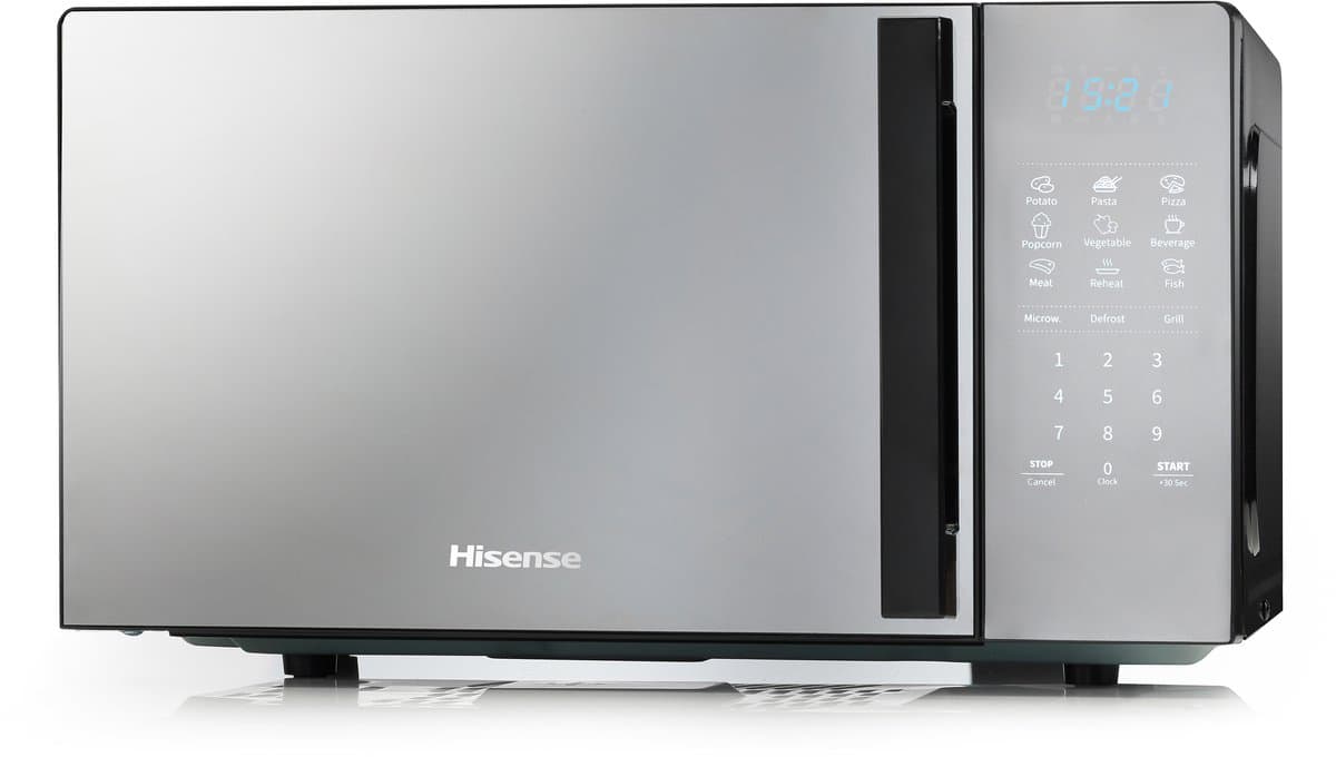 Hisense 742039 magnetron Zilver Grill-magnetron Aanrecht 20 l 700 W — afbeelding 1