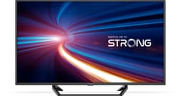 STRONG - HDTV 32" (80 cm) SRT32HF2003C - Drievoudige tuners - 2 HDMI-poorten (1 ARC) + 1 USB-poort + Optisch + Mini-AV + Terrestrisch/Sat - Zwart — thumbnail 1