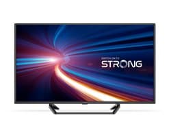 STRONG - HDTV 32" (80 cm) SRT32HF2003C - Drievoudige tuners - 2 HDMI-poorten (1 ARC) + 1 USB-poort + Optisch + Mini-AV + Terrestrisch/Sat - Zwart