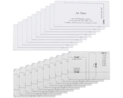 20 stuks filters, inclusief 10 motorbeschermingsfilters en 10 stuks stofzuigerfilters, voor Miele Complete C1/2/3, Compact C1/2, Classic C1, Dynamic U1, S200-S899, S2000-S8999