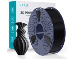 SUNLU PLA filament 1.75 mm 1kg Zwart