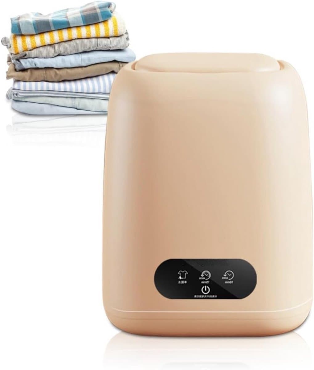Opvouwbare Wasmachine - Waterbesparend - 9L - Met Droger - Lichtgewicht - Voor Camping & Reizen — afbeelding 1