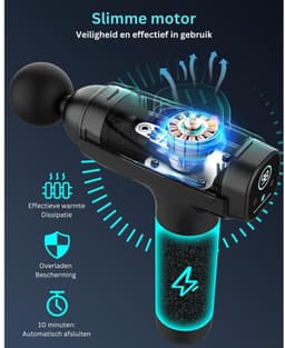 VELTRR® Massage Gun Professioneel - Massage Apparaat - Theragun — thumbnail 3