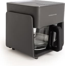 CREATE - Olievrije friteuse van 4,2 L met stoomfunctie - Zwart - AIR FRYER CRYSTAL — thumbnail 6