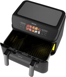 Cecotec Cecofry&Grill Duoheat 10000 Dubbel 10 l Vrijstaand 2800 W Heteluchtfriteuse Zwart — thumbnail 5