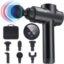 Handheld Spiermassagepistool - Diepe Weefsel Massage met 32 Snelheden en 6 Koppen voor Pijnverlichting — thumbnail 1