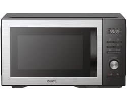 CMCA29EDLB magnetron 29L MO: 1000W - Grill: 1000W - Roestvrijstalen ovenruimte - Digitale UI Lage temperatuurfunctie
