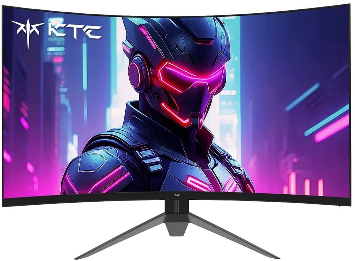 Stemily Gaming Monitor - Gebogen Scherm - 32 inch - 1920 * 1080 - 240Hz - 125% Srgb, 3500:1 — afbeelding 1