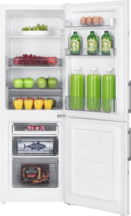 Severin DT 8770 Koel/vriescombinatie - Wit - 173 liter (151/52) - Energielabel C - Groentebox - LED verlichting - 4* vriesvak - openingsalarm - verstelbare planken - draairichting deur aanpasbaar - 142,5 x 49,5 x 56,0 cm — thumbnail 3