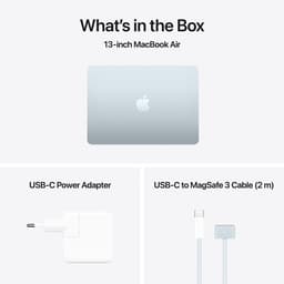 Apple MacBook Air (2025) 13 - M4 - 24 GB - 512 GB - Hemelsblauw — thumbnail 2