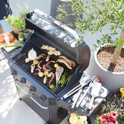 Barbecook Luca 412 gasbarbecue met kast en zijbrander — thumbnail 2