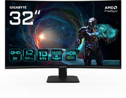 Gigabyte GS32QCA - QHD LED Gaming Monitor - 180hz - 32 inch — thumbnail 1