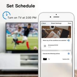 Panamalar Smart IR Remote Control, Smart Home, Automation, Wireless, WiFi, Universele IR Afstandsbediening, Compatibel met Infrarood Apparaten, Compatibel met Alexa en Google Home, geschikt voor Apple en Android Smartphones — thumbnail 3