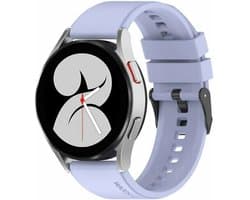 By Qubix - Geschikt voor Garmin bandje - Geschikt voor Garmin Venu / Sq / Sq2 / 2 plus - Siliconen gesp bandje - Lila - Smartwatch bandje 20mm