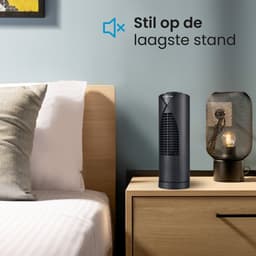 CoolHome CF2301 tafelventilator - Zwart — thumbnail 5