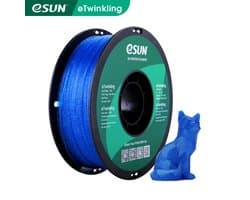 eSun - eTwinkling Filament, 1.75mm, Blue - 1kg