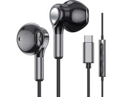 USB-C Oordopjes met Microfoon en Afstandsbediening - DAC Chip - Premium Hi Fi Geluidskwaltieit - Ruisvrij - Geschikt voor alle S24, S23, S22, S21