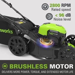 Greenworks Accugrasmaaier 40 volt incl accu en lader GD40LM46SPK4 — thumbnail 4