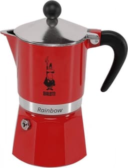 Bialetti Rainbow Rood Percolator 200ml – 3 kops — thumbnail 5
