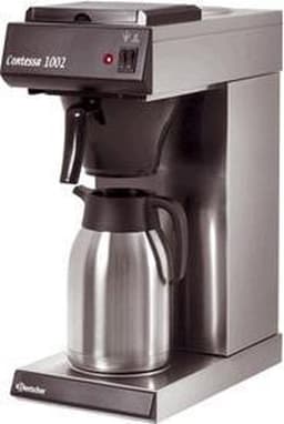 Bartscher Koffiemachine Contessa 1002 - 2L Thermoskan - 13 Kopjes - 215x400x520mm - Horeca Koffiemachine - Koffieapparaat — thumbnail 1