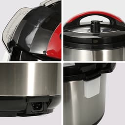 Elektrische Multi-Cooker – 6L Capaciteit - Draagbare Rijstkoker – Snel Verwarmen – Veilig Kooksysteem — thumbnail 6