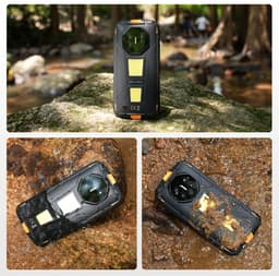 DOOGEE Fire 3 Max-Robuuste Smartphone-Android 15-32GB RAM + 256GB ROM-8350 mAh-1200LM kampeerlamp-outdoor smartphone-5,5 inch IPS HD+ scherm -48 MP + 8 MP camera-Gemini AI-Widevine L1-IP68 water- en stofbestendig - GPS-vingerafdrukherkenning-NFC- OTG — thumbnail 2