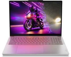 Lenovo Yoga Pro 9 16IAH10 Intel Core Ultra 7 255H Laptop 40,6 cm (16") WQXGA+ 32 GB LPDDR5x-SDRAM 1 TB SSD NVIDIA GeForce RTX 5060 Wi-Fi 7 (802.11be) Windows 11 Home Engels Grijs