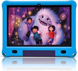 CosmoToys® Kids Tablet - Kindertablet - Tablet Kinderen - Vanaf 3 Jaar - Speelgoed voor in de Auto & Onderweg - 10 Inch - Android 12 - Ouderlijk Toezicht - 6000 mAh - Blauw — thumbnail 1