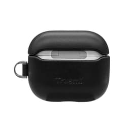 Trusmi CF05-06 Leren AirPods 3 Case Cover Zwart – Premium Bescherming voor AirPods 3, Perfecte Pasvorm — thumbnail 3