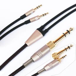 Hoofdtelefoon Kabel Vervanging 3.5mm naar Dual 3.5mm voor Verschillende Modellen, 1.2m — thumbnail 4