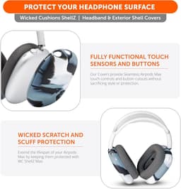 Beschermhoes Hoofdtelefoon Buitenkant voor Airpods Max - Premium Siliconen Oorkap Covers — thumbnail 5
