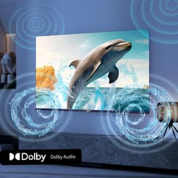 TuTu Android Smart TV - QLED 4K Ultra HD - 55 inch/140 cm - Voice Controle & Streaming apps - HDMI x3, USB x2, CI+ - Tripple Tuner DVB-T/T2/S/S2/C - Frameless Design - Geassembleerd in Eindhoven - TUQ55UN1 — thumbnail 3