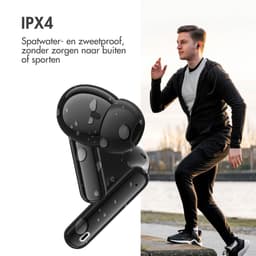 iMoshion Aura Pro Earbuds - Draadloze Oordopjes met Active Noise Cancelling (ANC) - Wireless Bluetooth Earphones - Oortjes - Zwart — thumbnail 5