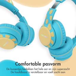 imoshion Kinder Koptelefoon Unicorn - Bluetooth en Decibelbegrenzer - Draadloze Koptelefoon Kinderen — thumbnail 10