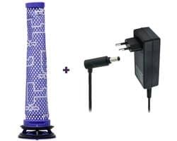 Propex Parts Oplader (967813-03) & Pre-motor Filter (965661-01) - Compatibel met Dyson V6 / V7 / V8 965661-01