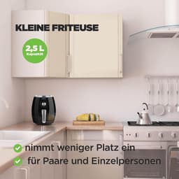 Heteluchtfriteuse 2.5 Liter Compact - Gezond Frituren met 85% Minder Vet — thumbnail 4