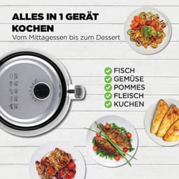 Heteluchtfriteuse 2.5 Liter Compact - Gezond Frituren met 85% Minder Vet — thumbnail 3