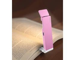 Oplaadbare Boeklamp - Dimbare LED Leeskamp voor Bed met Vouwbare Clip