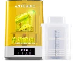 Anycubic Wash & Cure 3 Plus – 2-in-1 Resin Was- en Uithardingsstation – Extra Groot Formaat – Automatische Reiniging & 360° Curing – Voor Resin 3D Prints – Veilig & Stil – Tijd- en Werkbesparend