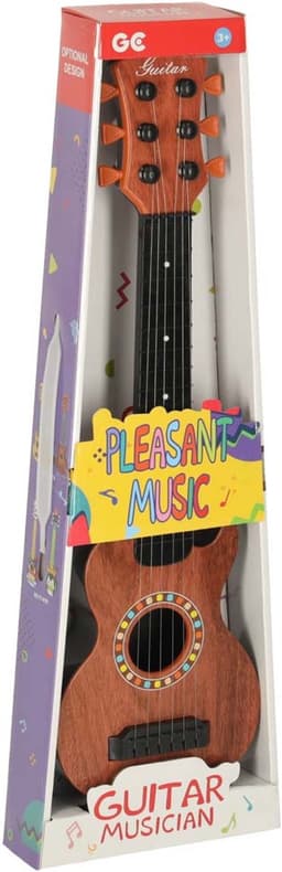 Klassieke gitaar voor kinderen houten 6 snaren 18 inch 46,5 cm — thumbnail 3