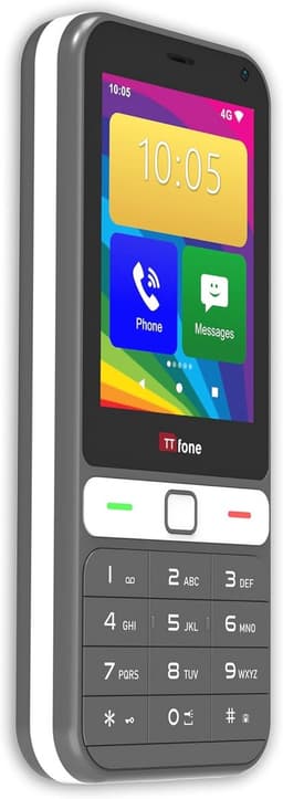 Eenvoudige 4G Telefoon met Android en Dual SIM - 2,8 Inch Touchscreen en Toetsenbord — thumbnail 7