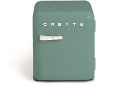 CREATE - Koelkast in retrostijl - Sage - Handvat Marmer - FRIDGE RETRO 48L — thumbnail 1