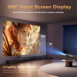Benelux Select Beamers – Beamer Kopen – Beamer 4K – Videoprojector – 4K & 8K Decodering – Autofocus – 28 x 18 x 28 cm — thumbnail 5