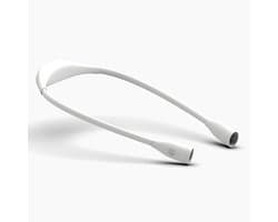 Gigicial LED-leeslamp met nekband - oplaadbaar - 3 kleurtemperaturen, 6 instelbare helderheidsniveaus - 1 stuk - universeel + wit